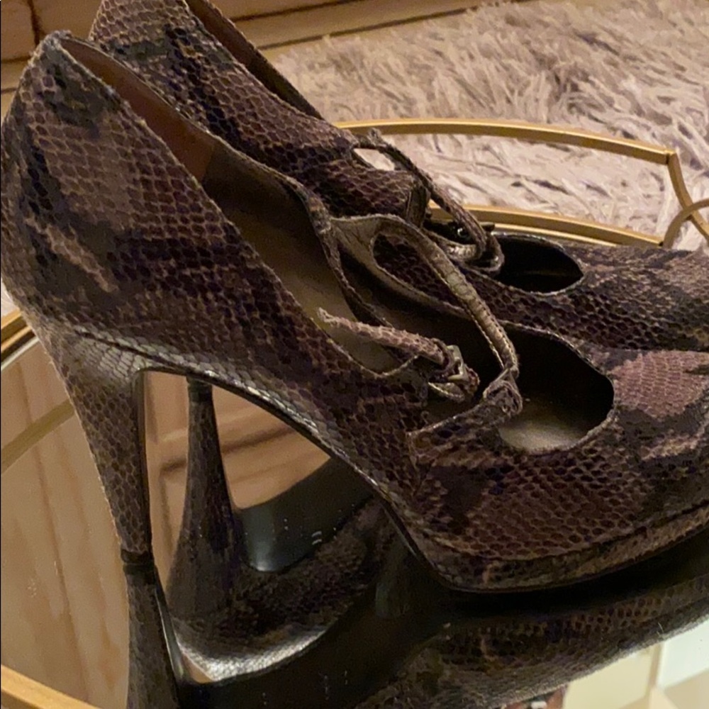 Nine West - Snake Skin Heels